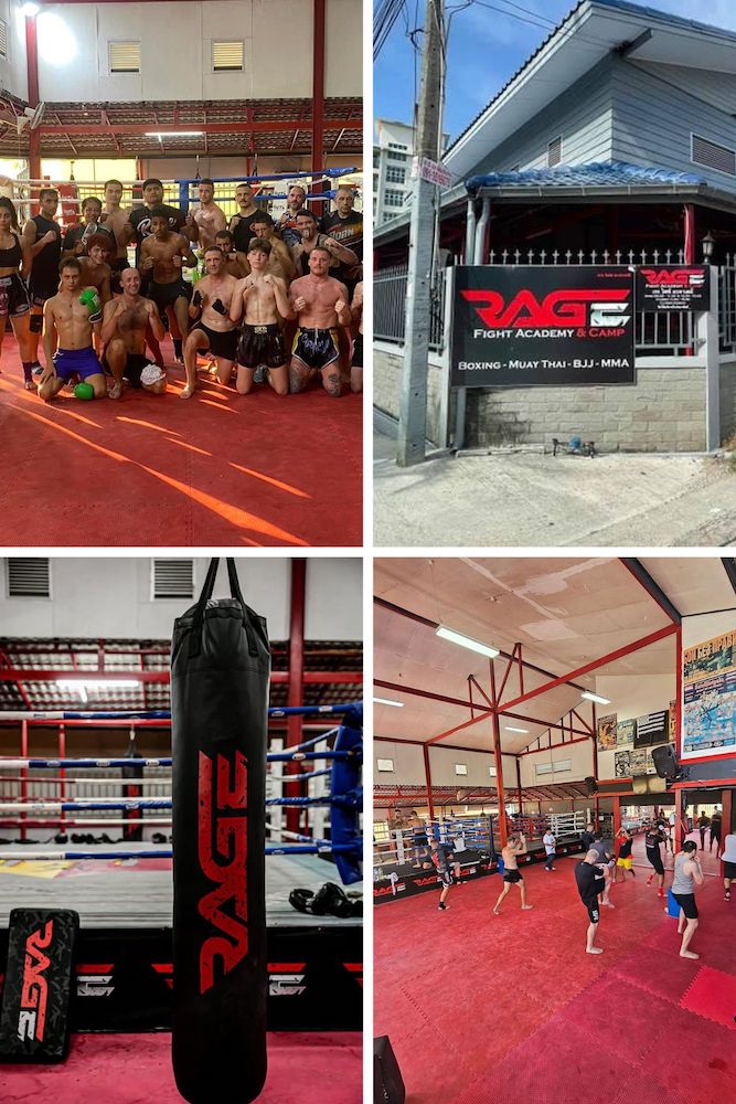 Rage Fight Academy in Pattaya offers training in MMA, Muay Thai, boxing and BJJ.