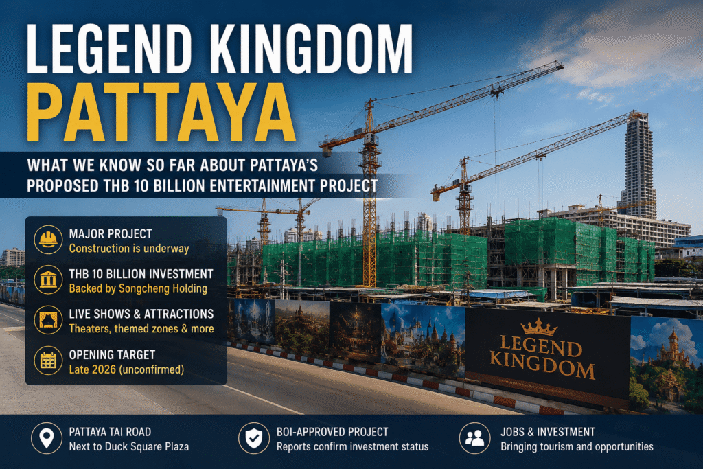 What is Legend Kingdom Pattaya? It looks like an Entertainment Project from Songcheng Holding