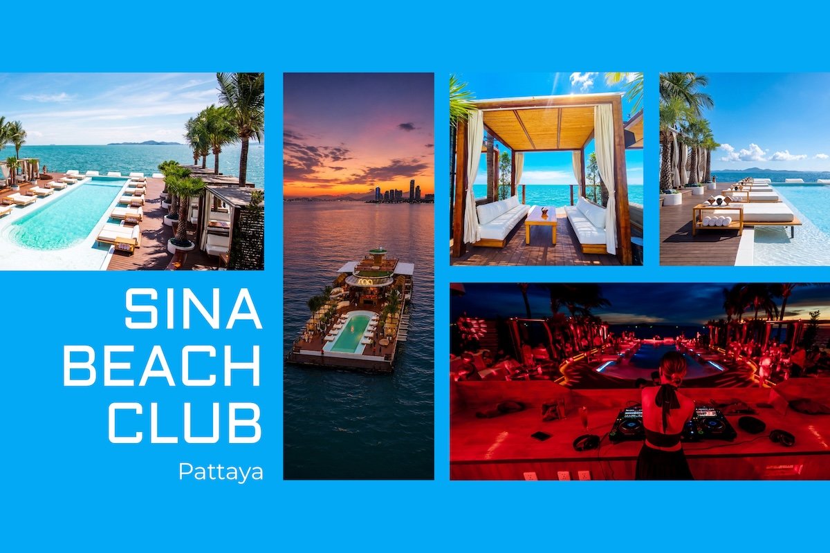 Sina Beach Club Pattaya Now Open – A New Floating Beach Club Experience