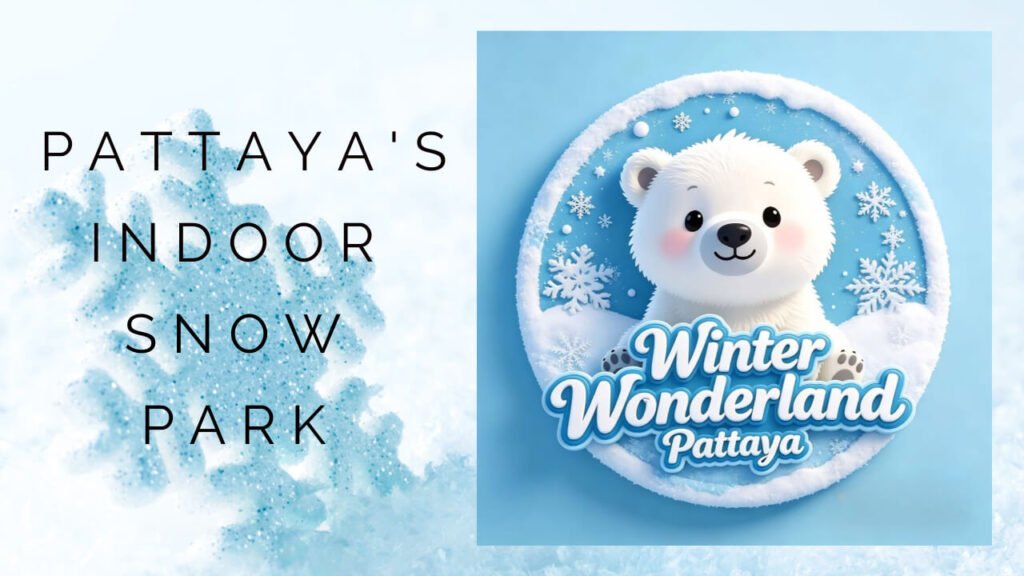 WinterWonderland Pattaya is Pattaya's first Indoor Snow Park - Winter Wonderland
