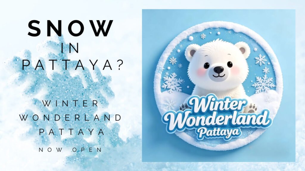 WinterWonderland Pattaya Indoor Snow Park  now open - Winter Wonderland 2026